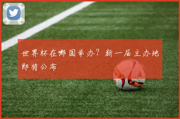 世界杯在哪国举办？新一届主办地即将公布